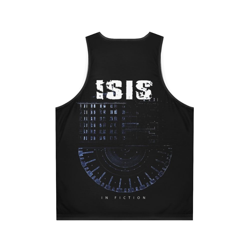 Unisex tank top for hardcore metal band fans - Back