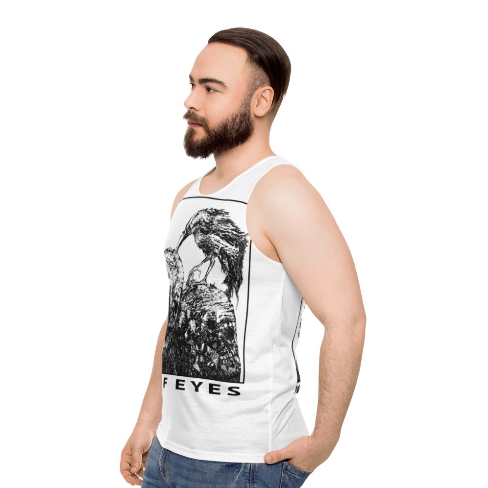 Wolf Eyes Burned Mind Unisex Tank Top - men side