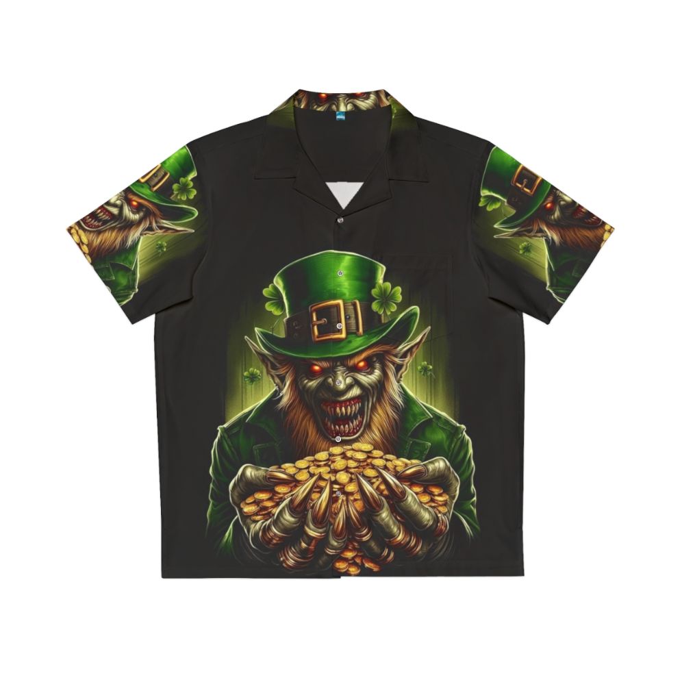 Zombie Leprechaun Hawaiian Shirt