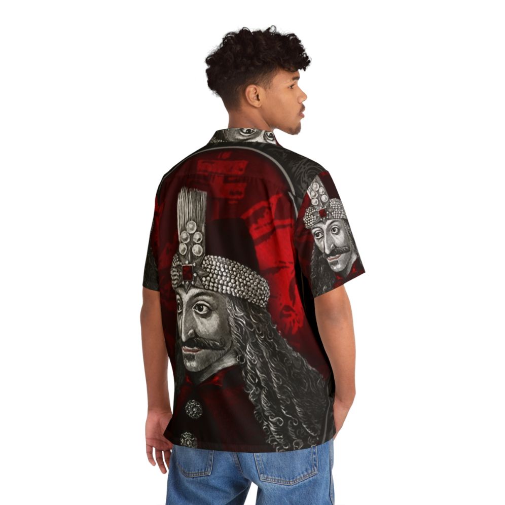 Vlad Dracula Gothic Hawaiian Shirt - People Back