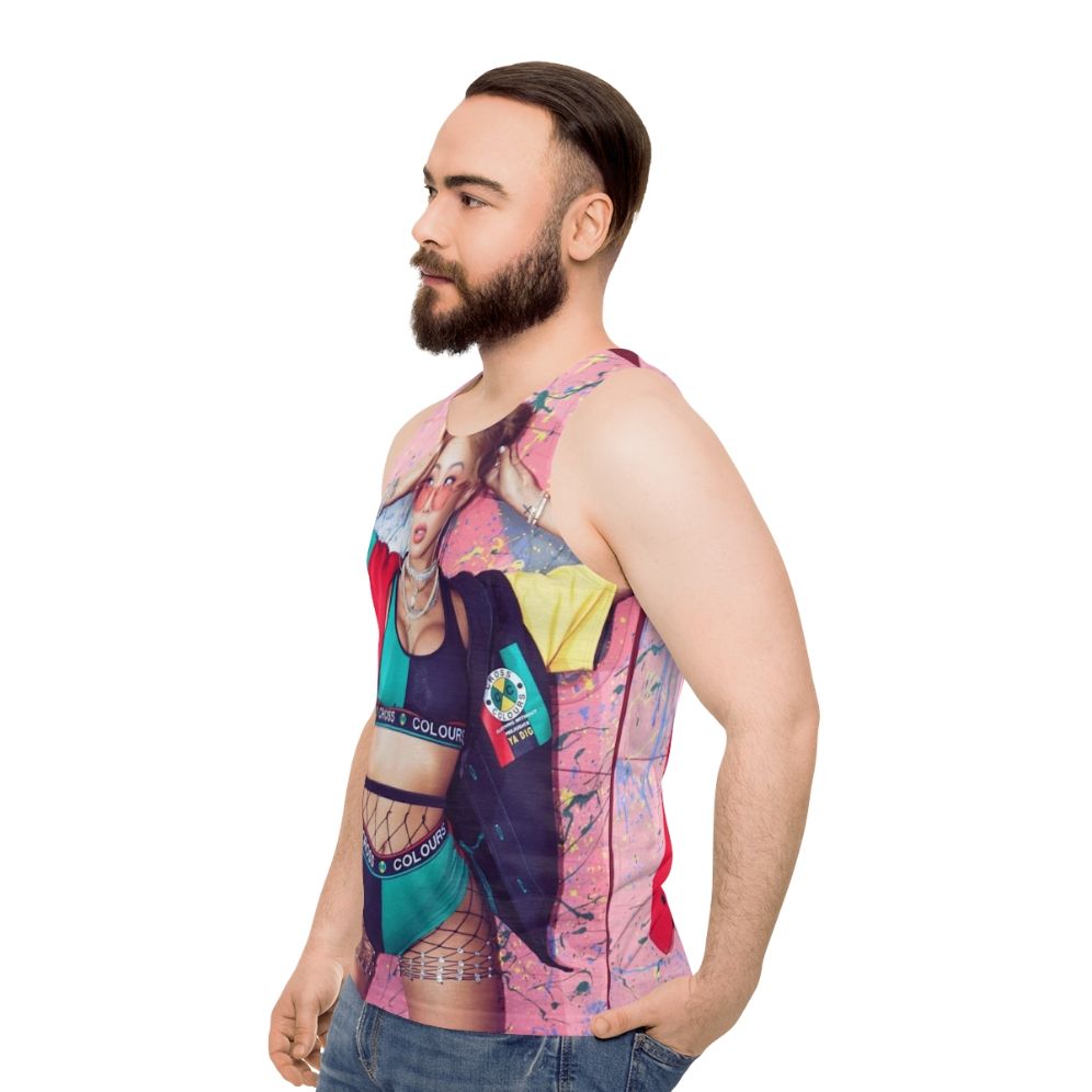 Unisex tank top for fashionable and casual wear - men side