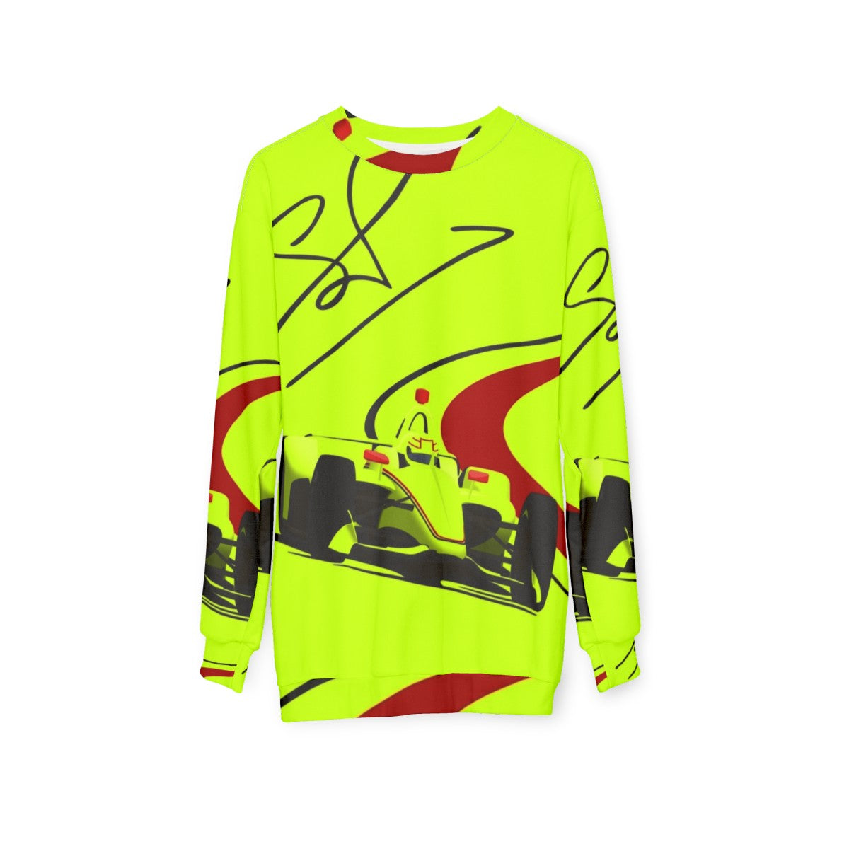 Simon Pagenaud Indy 500 Winner Signature Sweatshirt - hanging