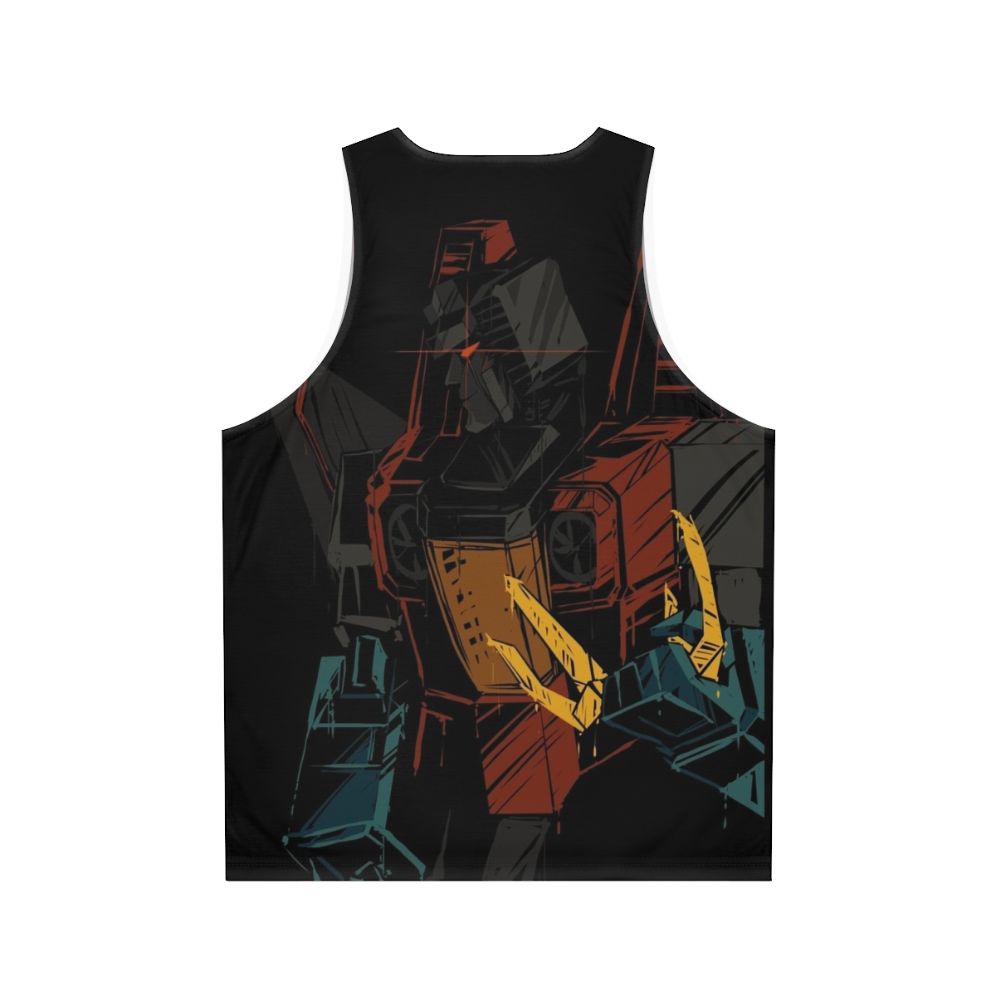 Transformers Starscream Sketch Unisex Tank Top - Back