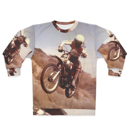 Vintage Motocross Moto Man 1 Sweatshirt