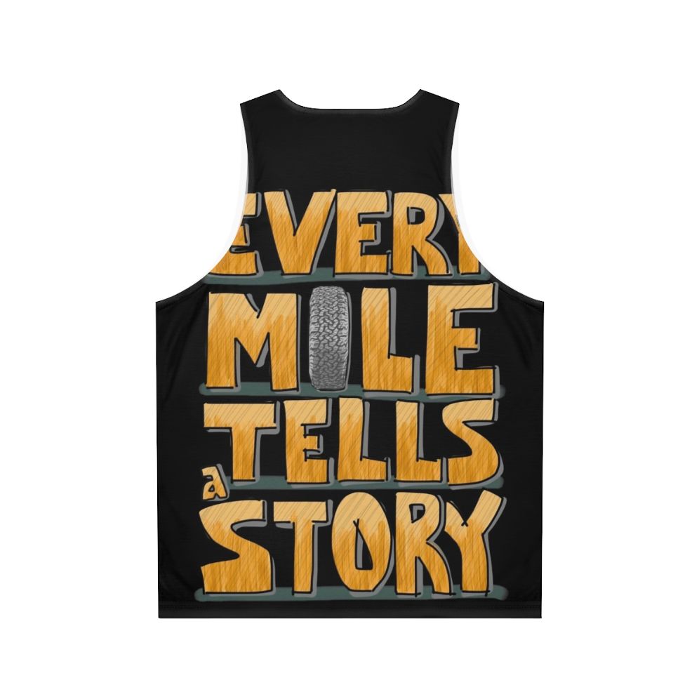 Unisex Toyota Landcruiser Overland Adventure Tank Top - Back