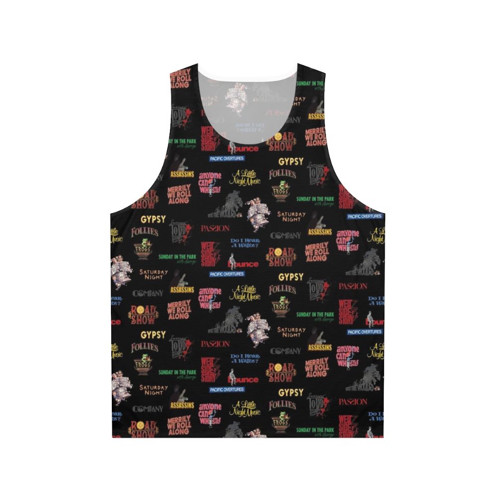 Sondheim Musicals Unisex Tank Top