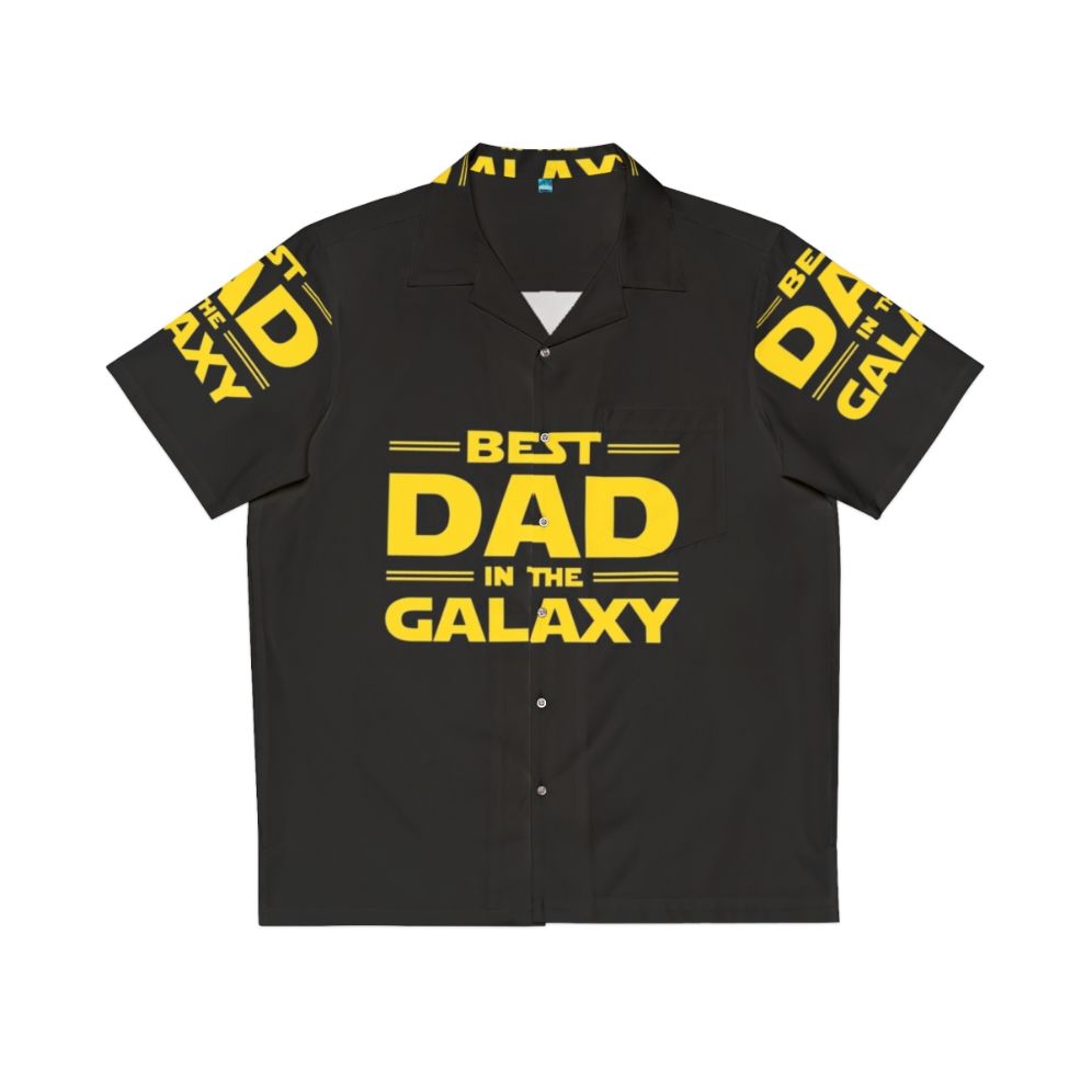 Best Dad in the Galaxy Star Wars Themed Hawaiian Shirt