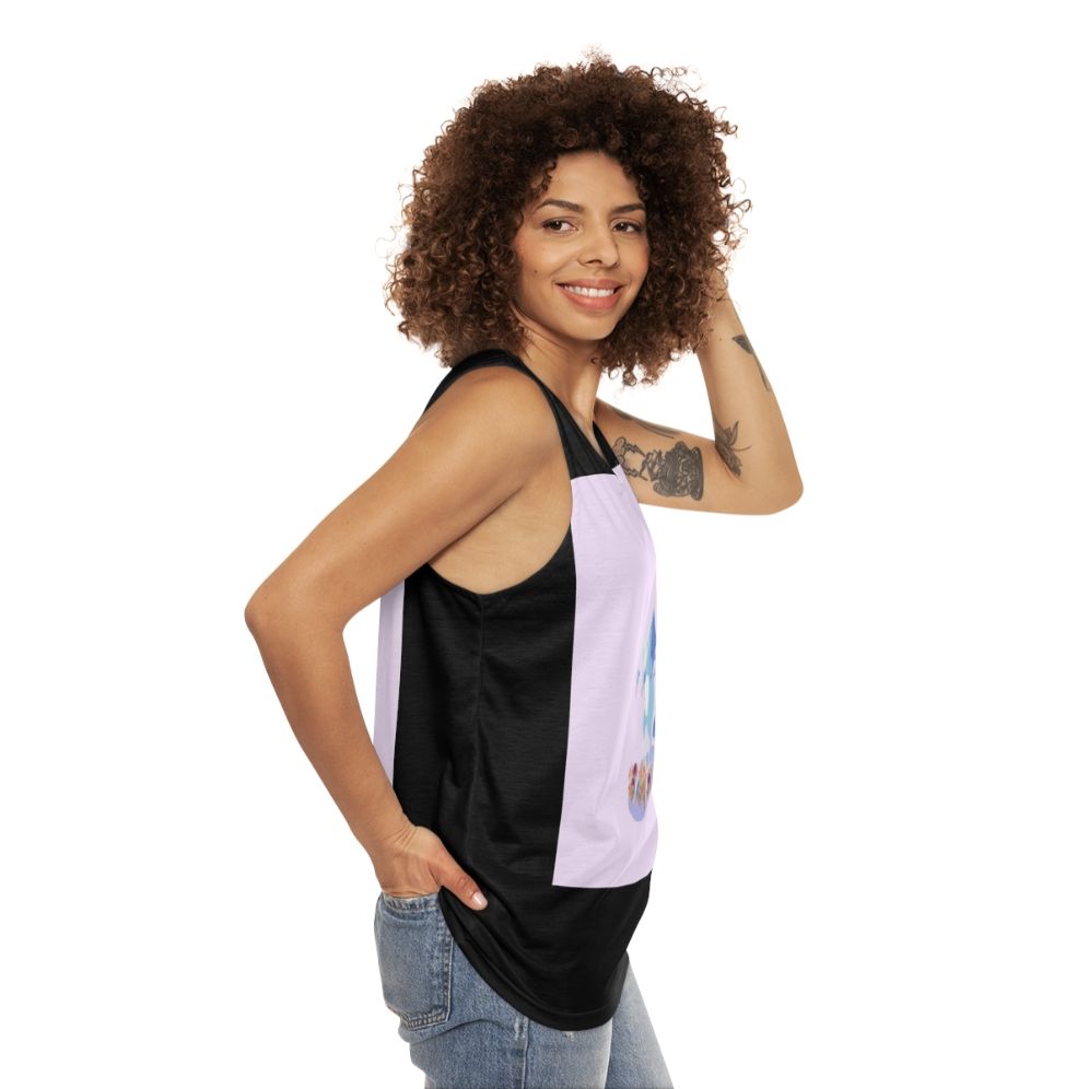 The Last Unicorn Unisex Tank Top - women side