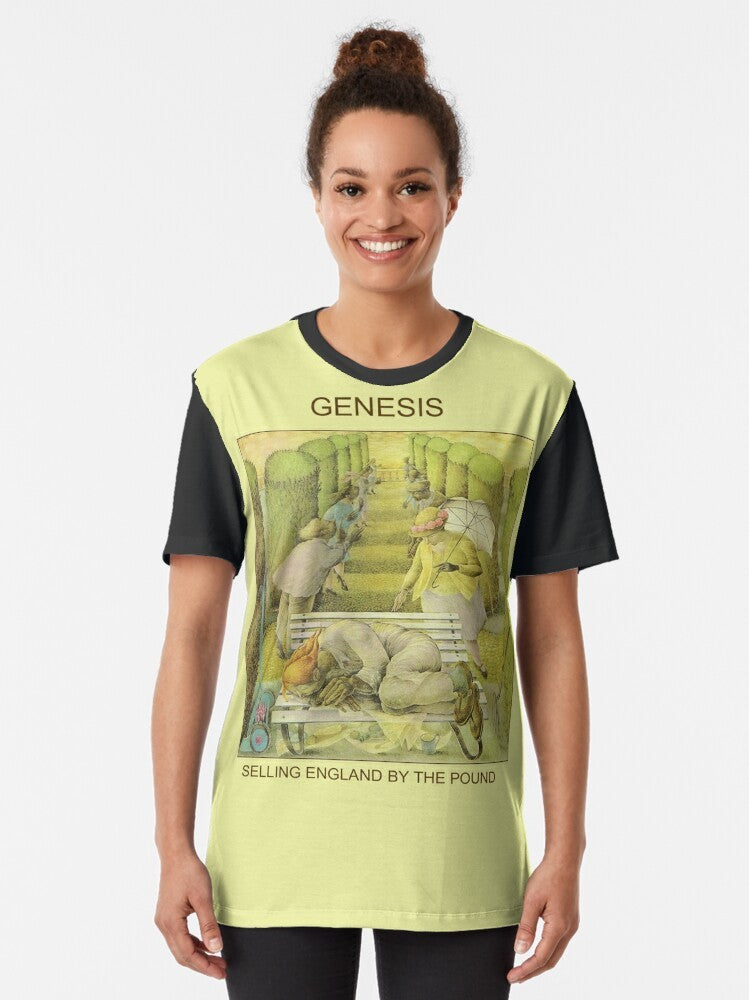 Genesis Selling England by the Pound Graphic T-Shirt - Prog Rock Tee - Women