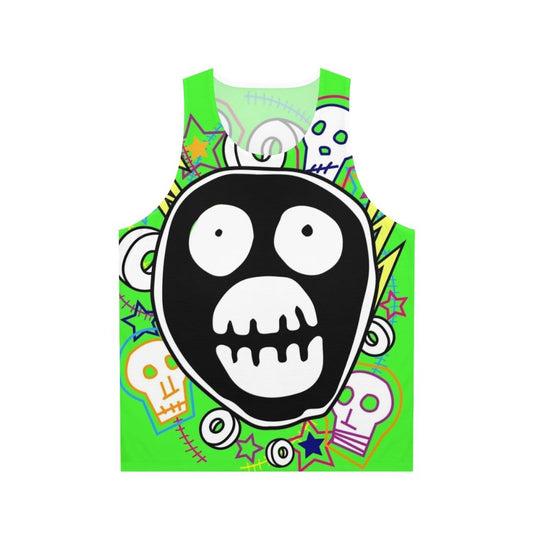 The Mighty Boosh logo unisex tank top