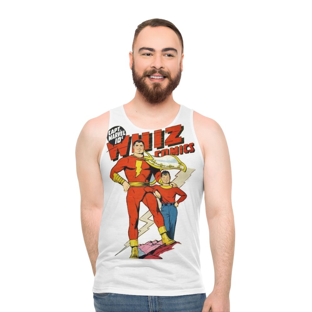 Whiz Comics Golden Age Unisex Tank Top - men