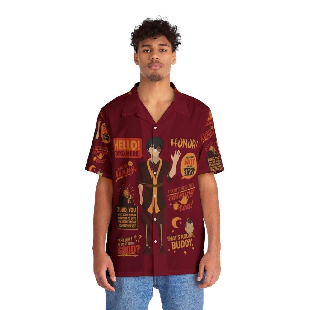 Zuko's Hawaiian Shirt from Avatar: The Last Airbender - People Front