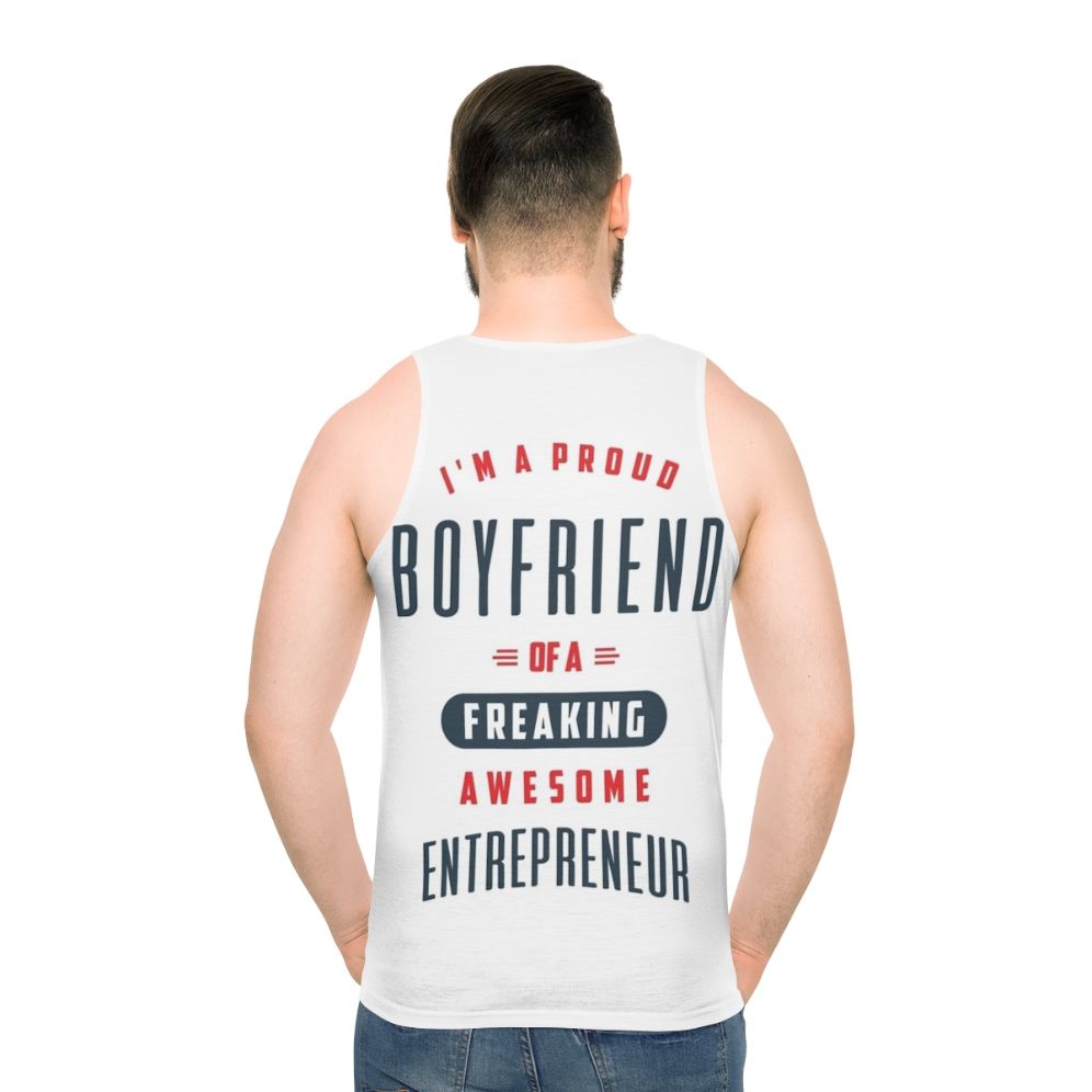 Entrepreneur Motivational Tank Top - men back