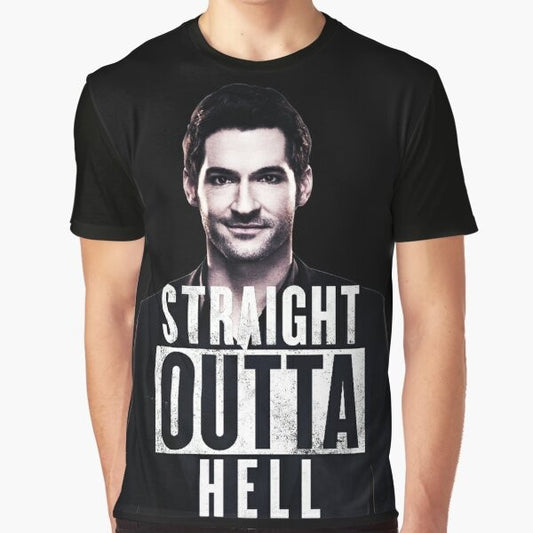 Lucifer Morningstar Devil Graphic T-Shirt