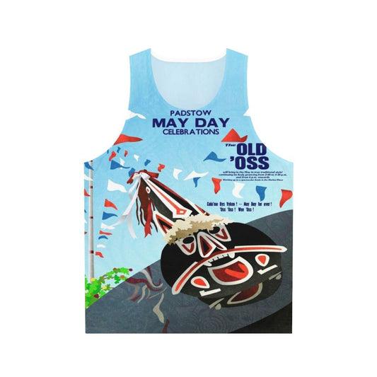 Padstow Cornwall May Day Oss Unisex Tank Top