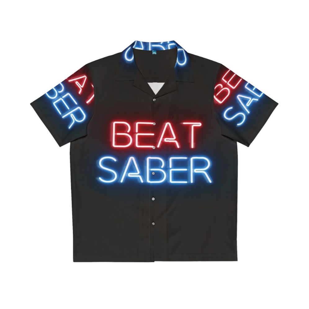 Beat Saber Virtual Reality Hawaiian Shirt