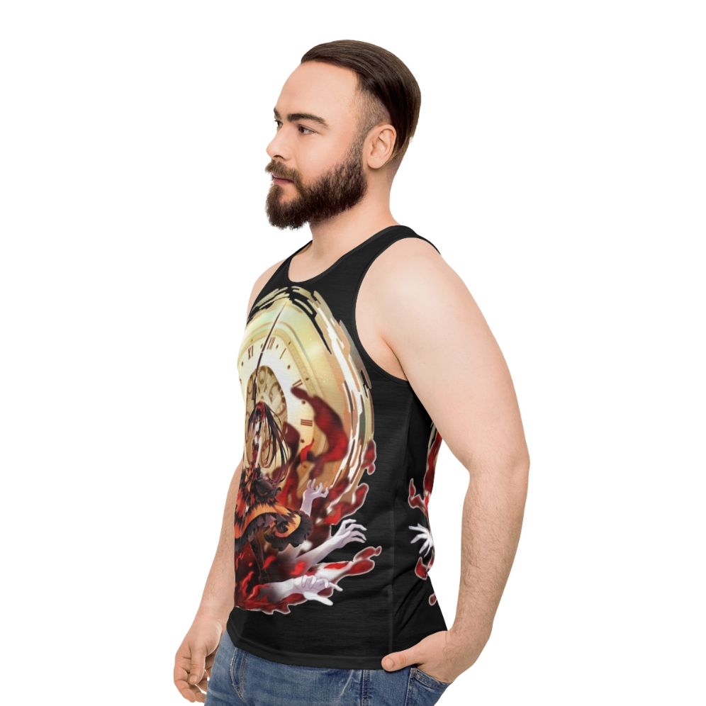 Tokisaki Kurumi Date A Live Unisex Anime Tank Top - men side