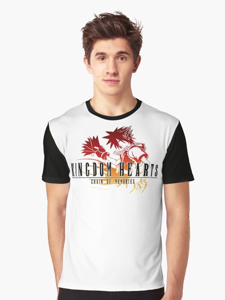 Kingdom Hearts Sora Chain of Memories Graphic T-Shirt - Men