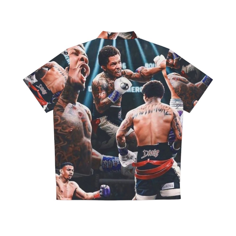 Gervonta Davis Boxing Hawaiian Shirt - Back