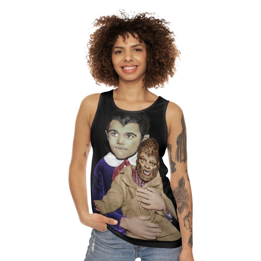 Vintage Eddie and the Werewolf Unisex Tank Top - women