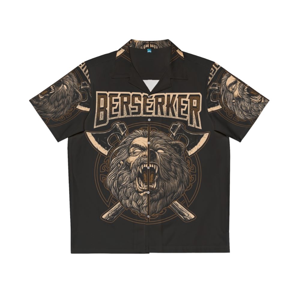 Norse Berserker Viking Pagan Bear Warrior Hawaiian Shirt