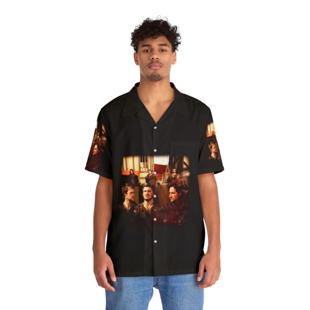 Tropical Brother In Arms Hawaiian Shirt - People Front