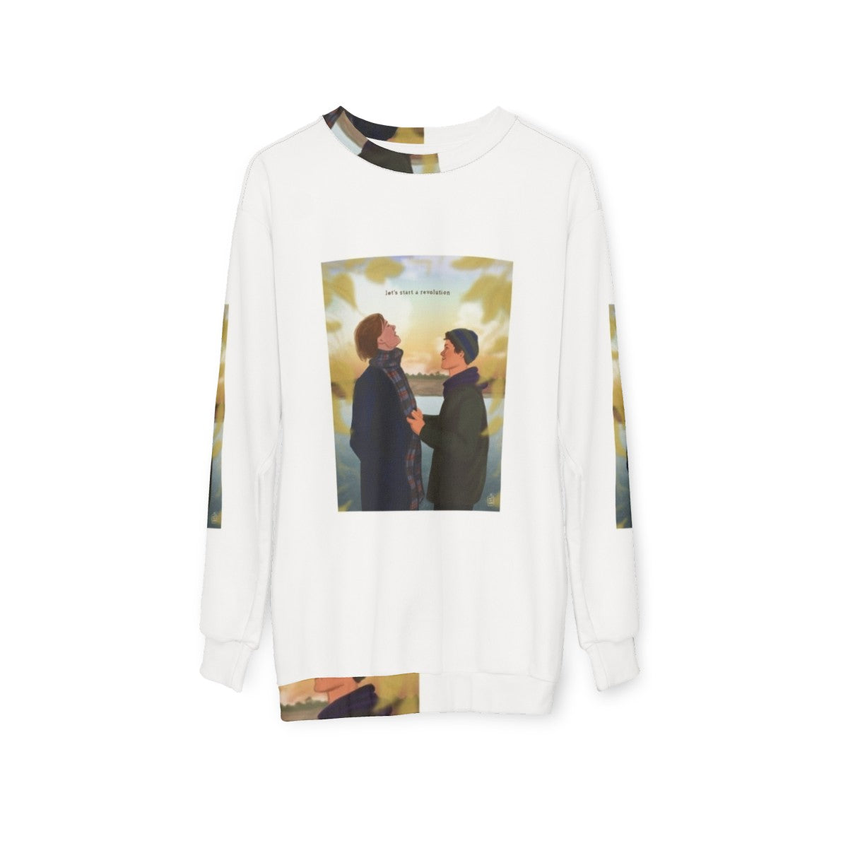 Young Royals Netflix Series Inspired Sweatshirt - hanging