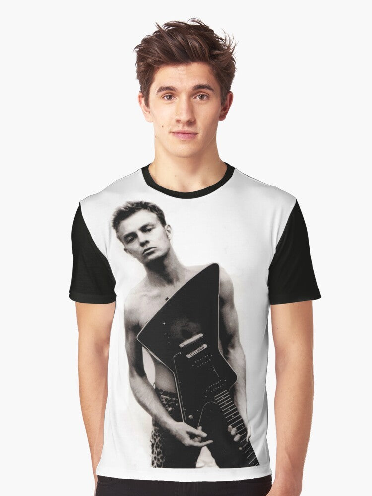 "Jason Donovan's 'Neighbours' Graphic T-Shirt" - Men