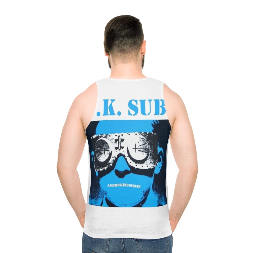 UK Subs Another Kind of Blues Unisex Tank Top - men back