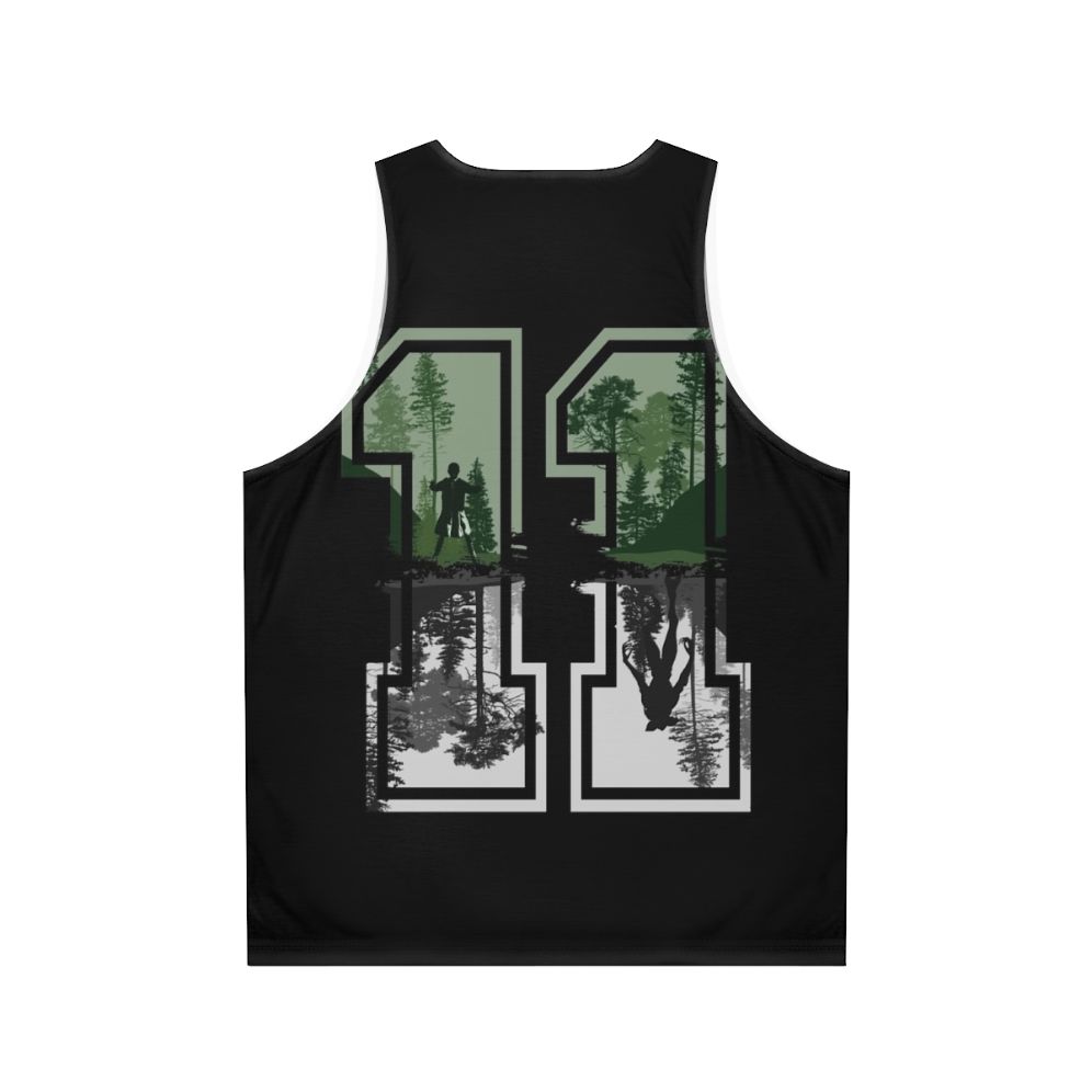 Stranger Things Eleven Unisex Retro Tank Top - Back