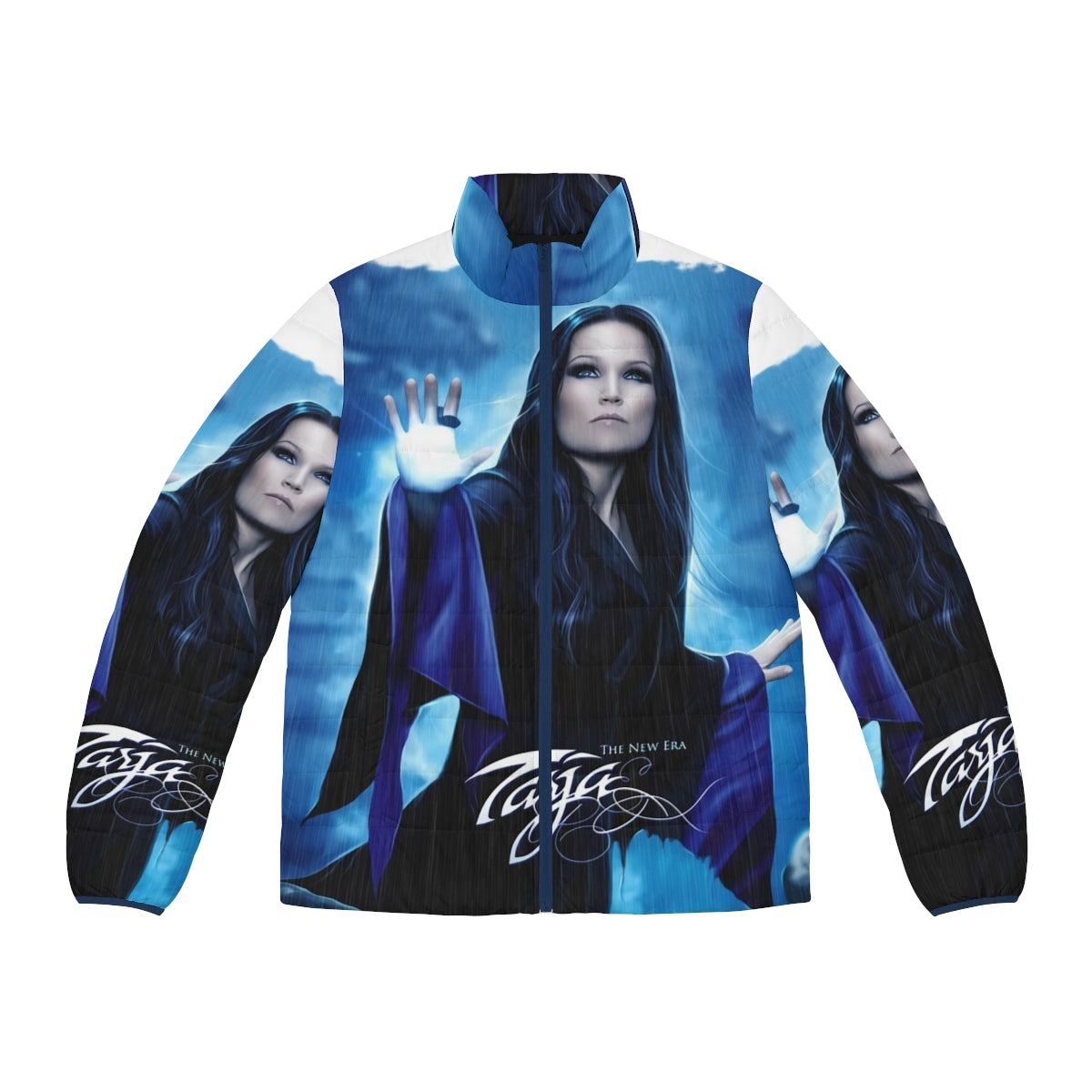 Tarja Turunen Cabuli Puffer Jacket - Nightwish Inspired Heavy Metal Outerwear