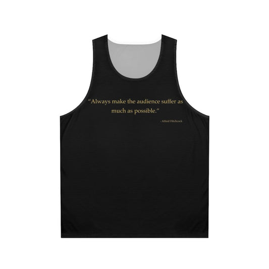 Alfred Hitchcock Quote Unisex Horror Movie Tank Top