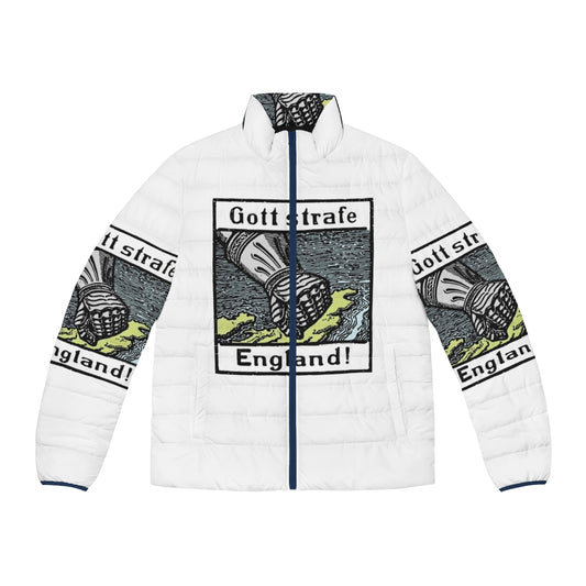 Gott Strafe England Deutschland Puffer Jacket