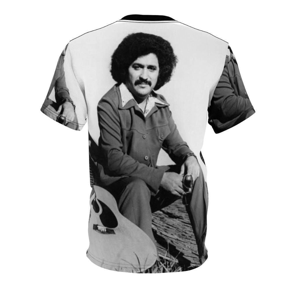 Freddy Fender inspired t-shirt featuring a vintage, classic design for music lovers - Back