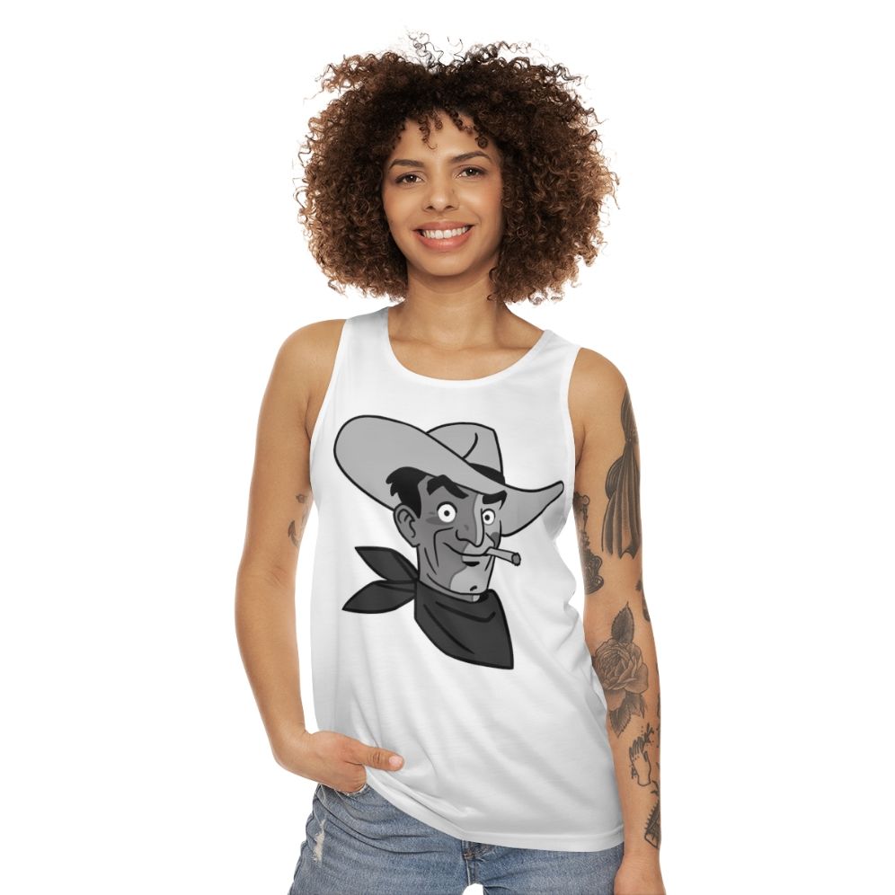 Fallout New Vegas Victor the Robot Unisex Tank Top - women