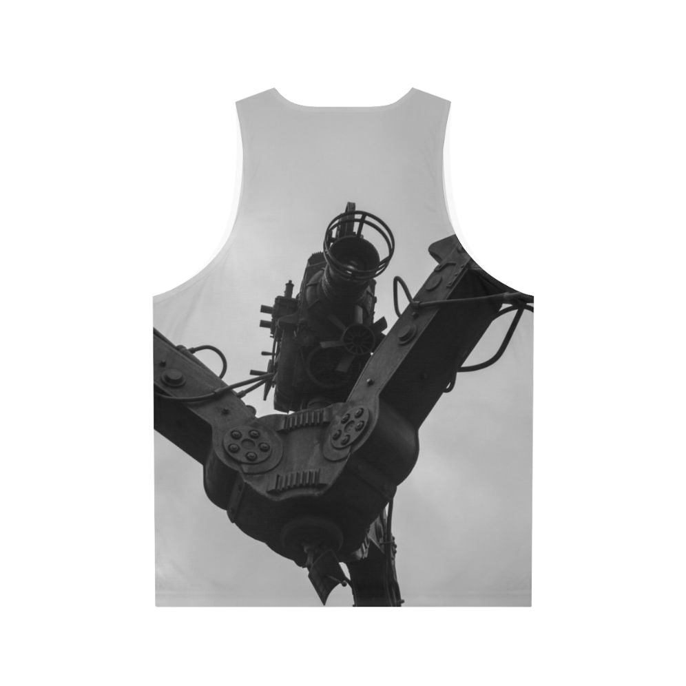 Unisex movie camera film camera tank top - Back