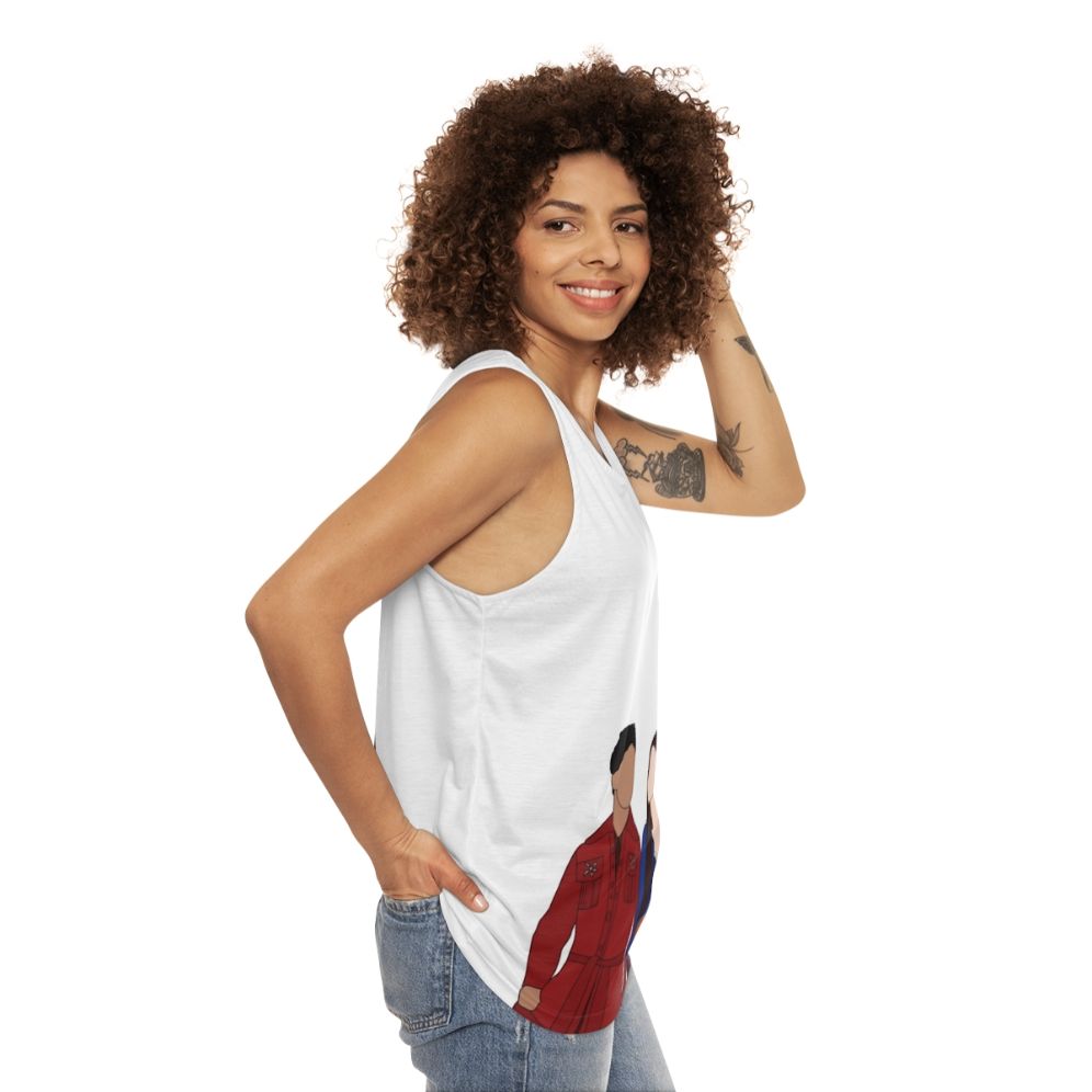 Sex Education Netflix Unisex Tank Top - women side