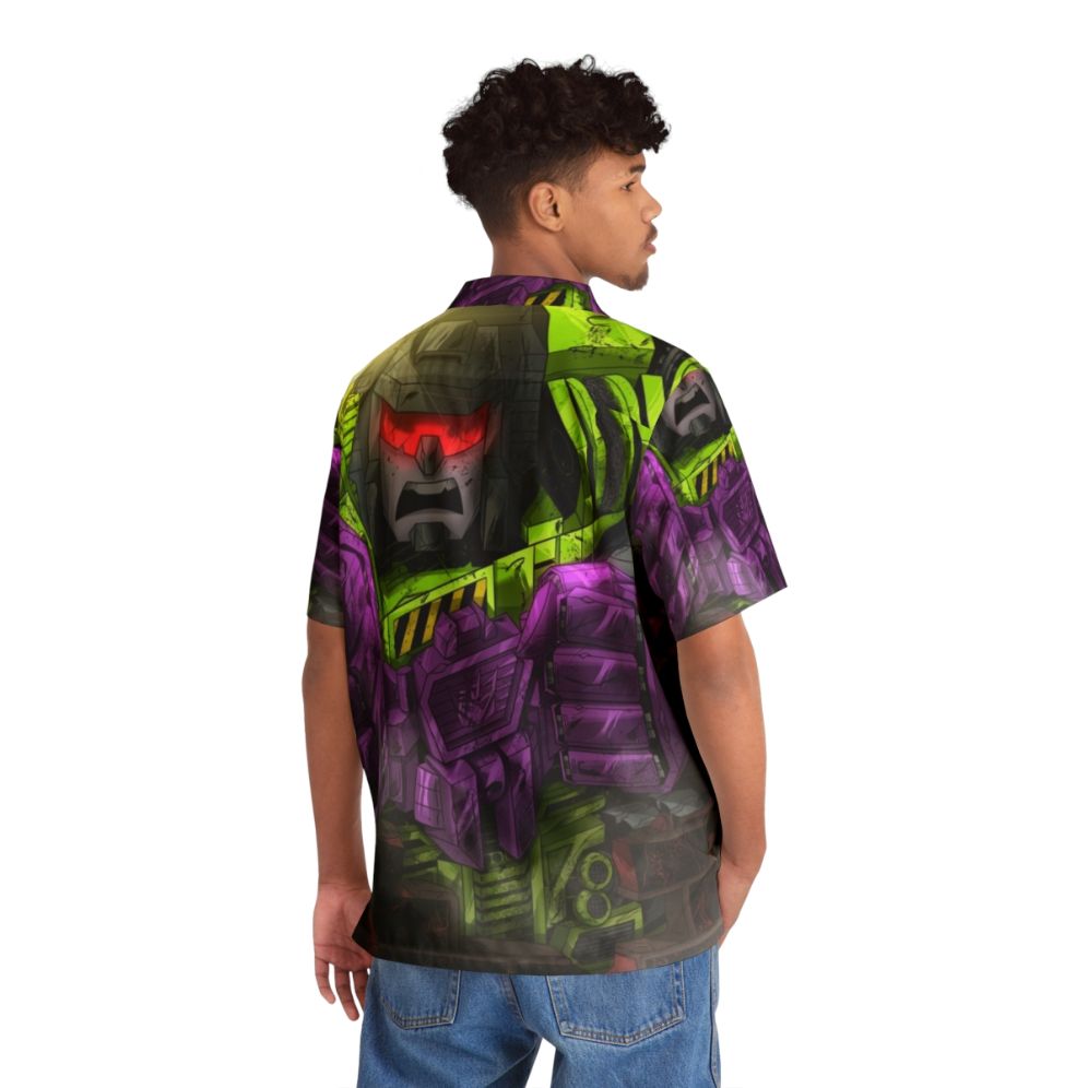 Transformers Devastator Hawaiian Shirt - People Back