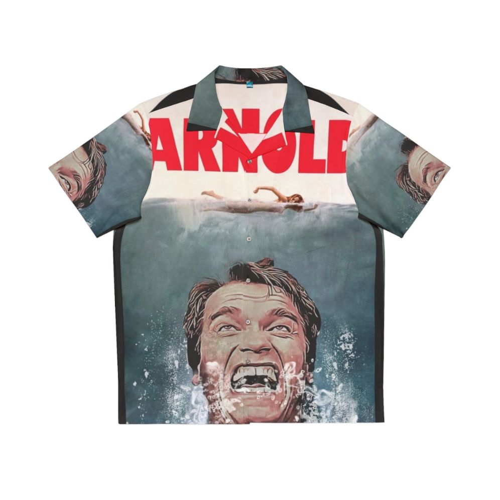 Arnold Schwarzenegger Shark Hawaiian Shirt