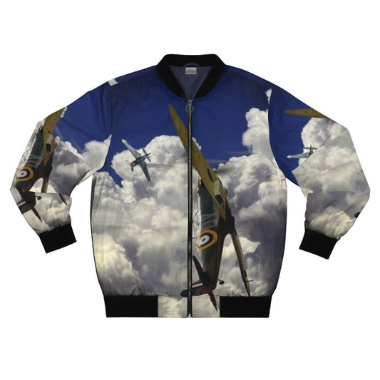 Spitfire Dunkirk Bomber Jacket with Vintage RAF Artwork