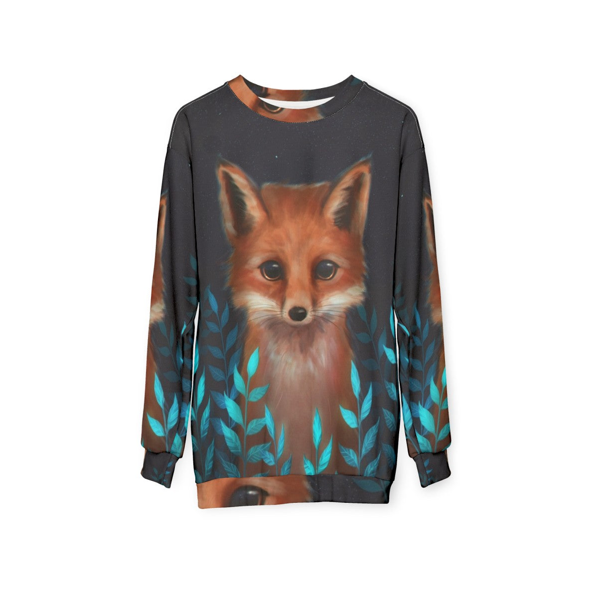 Cozy Fox Sweatshirt - hanging