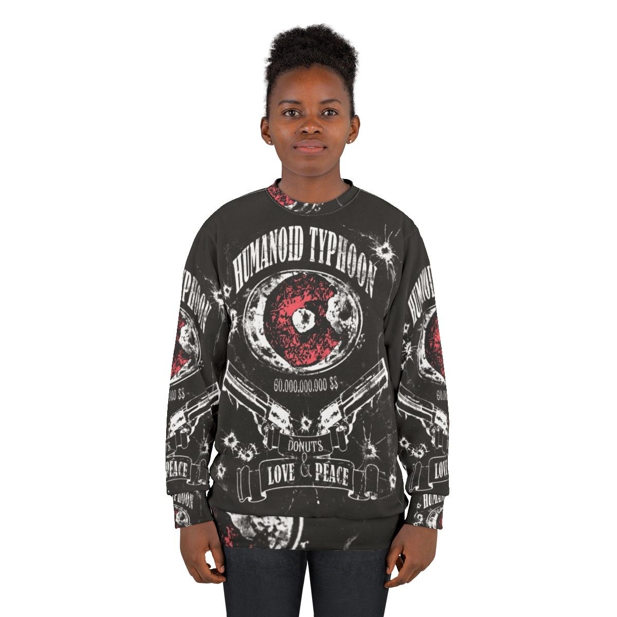 Trigun Vash the Stampede Humanoid Typhoon graphic sweatshirt - women