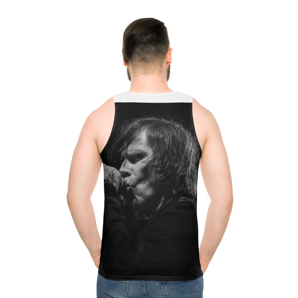 Mark Lanegan Grunge Music Unisex Tank Top - men back