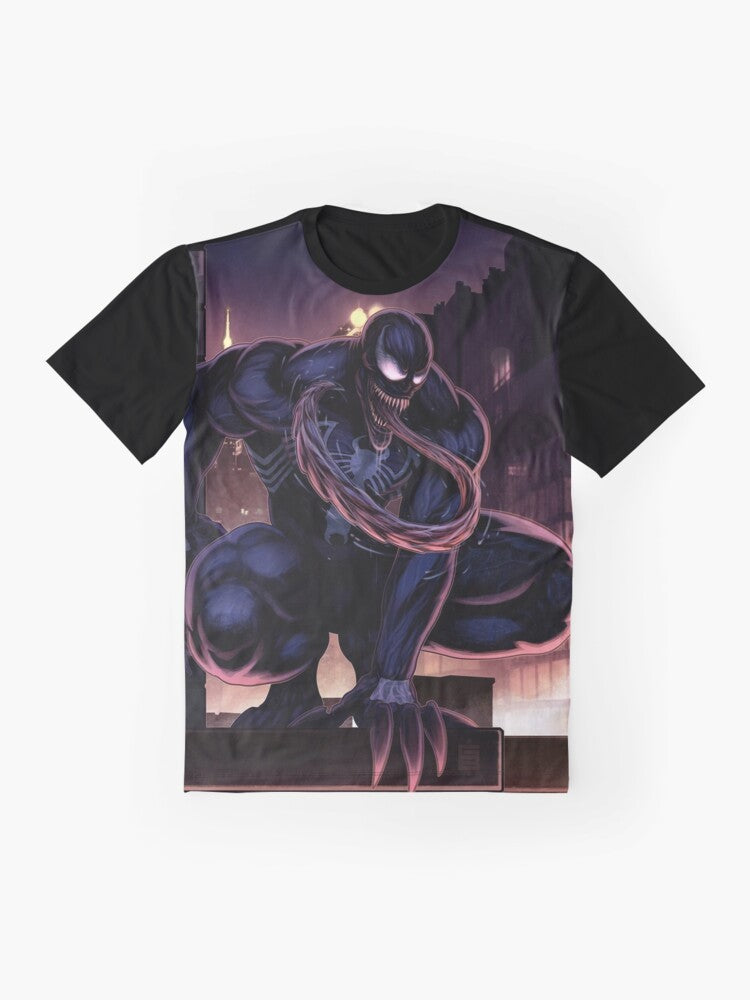 Venom Marvel Comics Graphic T-Shirt - Flat lay