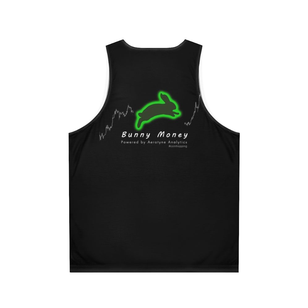 Unisex Cryptocurrency Bunny Money Tank Top - Back