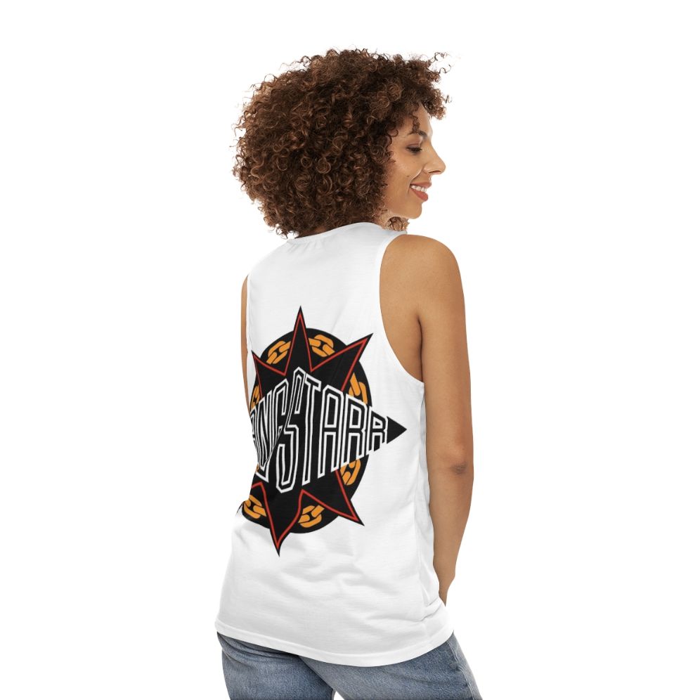 Gangstarr Logo Unisex Tank Top - women back