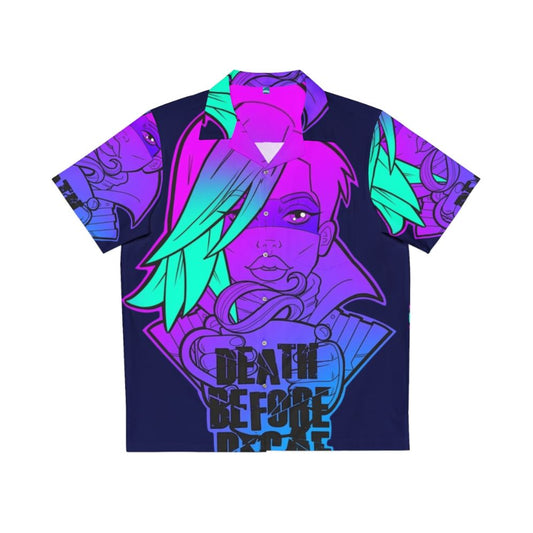 Borderlands Lorelei Death Before Decaf Hawaiian Shirt