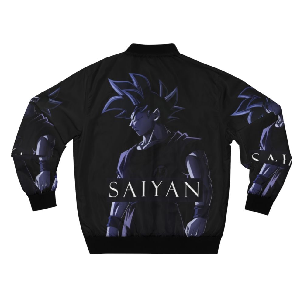 Goku the Strongest Saiyan Anime Bomber Jacket with Dragon Ball Super design - Back