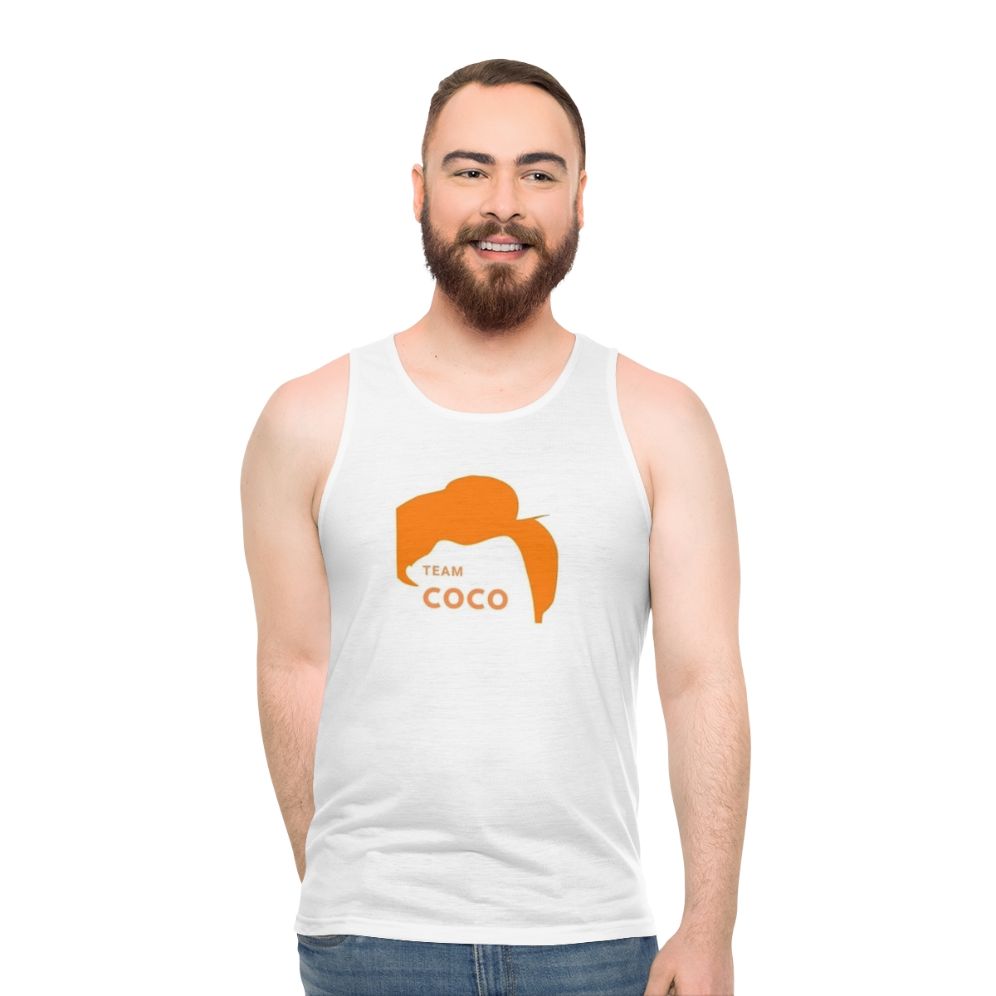 Conan O'Brien Team Coco Unisex Tank Top - men