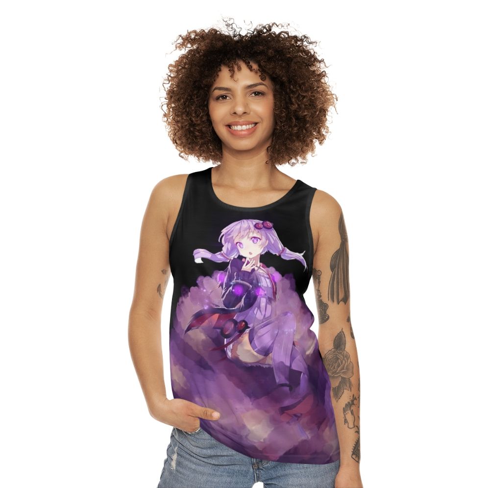 Yuzuki Yukari Vocaloid Unisex Tank Top - women